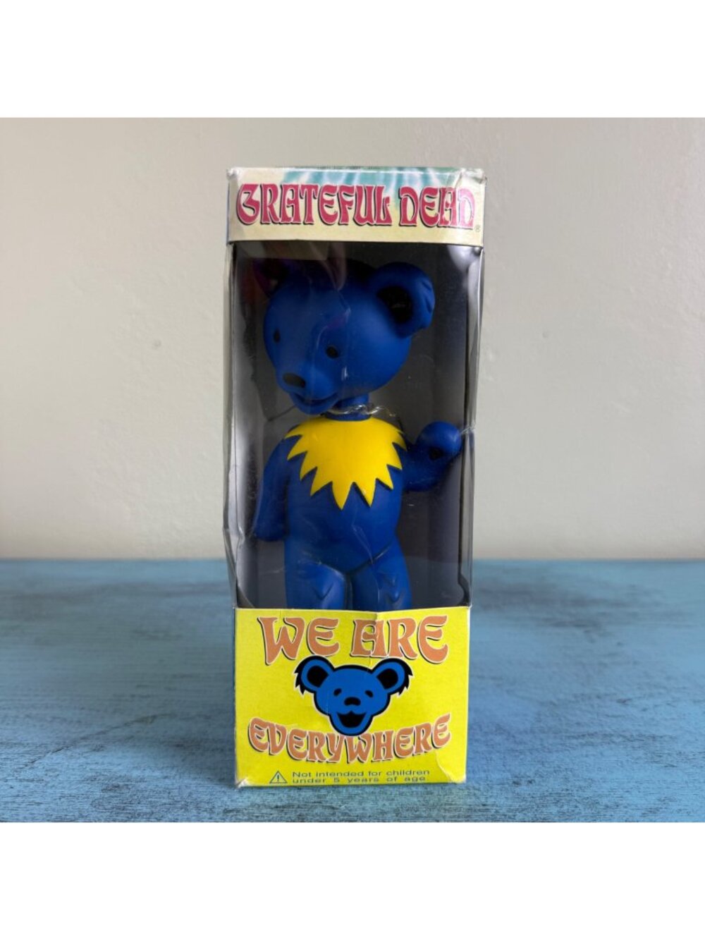 Grateful Dead Dancing Bears Wacky Wobbler Bobble-Head In Original Box By Funko